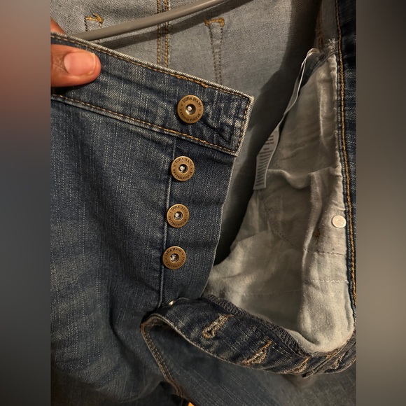 Sofia Vergara High Waist Wide Leg Melisa Flare Button High Jeans Size 20 - Picture 3 of 6